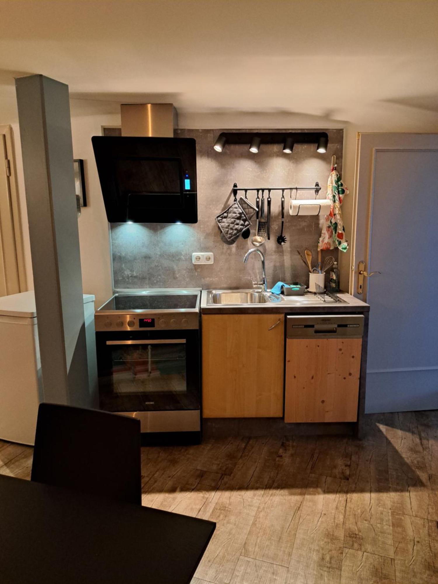 סאלפלדן אם שטיינרן מיר Gesa'S & Tom'S Stadtappartement מראה חיצוני תמונה
